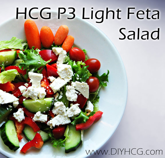 Hcg Phase 3 Recipes Light Feta Salad 1st 3 Weeks DoItYourself HCG