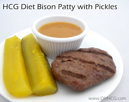 Some people avoid bison on HCG P2 because they don't know how to cook it. Follow this HCG recipe and you will learn to love bison while on HCG P2. 