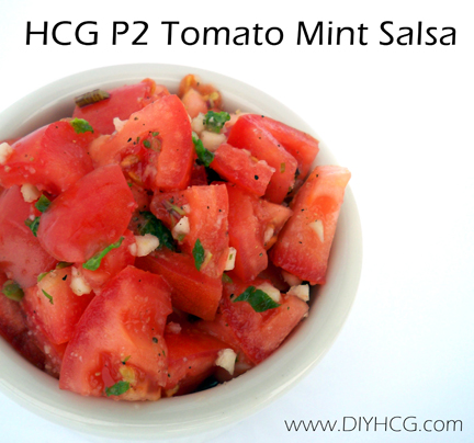 Store-bought salsa is a no-no while on phase 2 of the HCG diet, so learn how to make your own homemade salsa recipe for phase 2 of the HCG diet HERE!