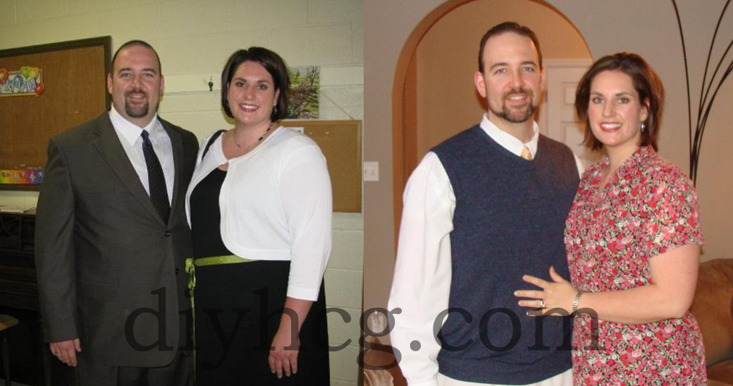 This couple lost over 190 pounds combined with the HCG diet... this is amazing!