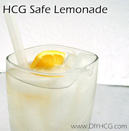 Lemonade recipe for phase 2 of the HCG Diet... delicious! 