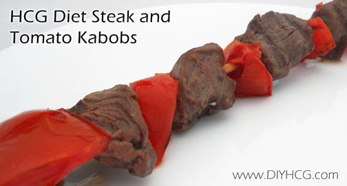 Who says you can't have kabobs on HCG.... see this HCG recipe now!