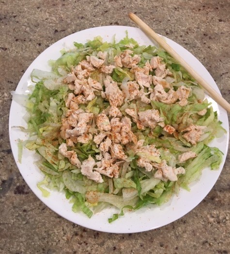 Easy Sweet and Hot Louisiana Style Chicken Salad (Phase 2)