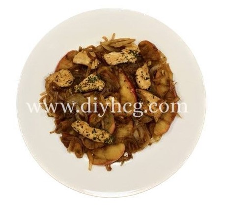 Chicken and Apples with Rosemary (Phase 2) - Do-It-Yourself HCG